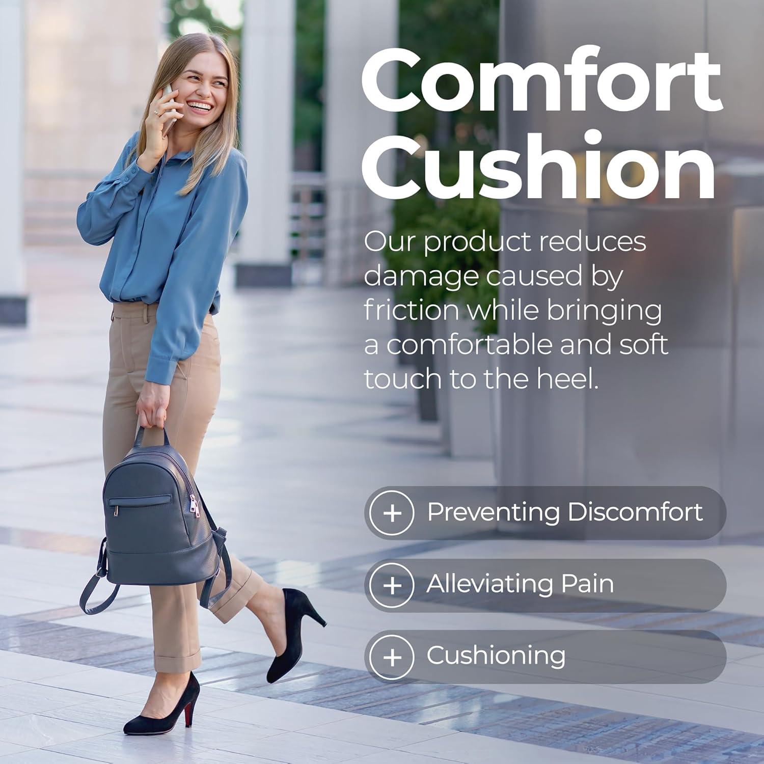 Almohadillas para Talones Homergy - 8 Piezas Beige, Comodidad y Ajuste