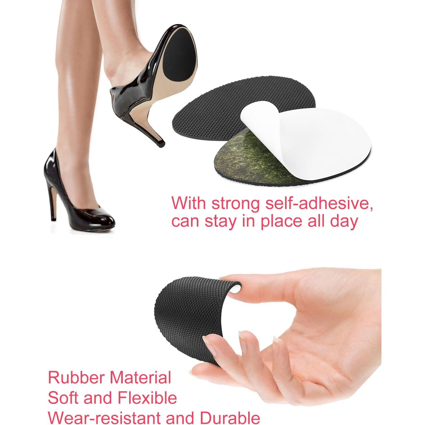 24 Almohadillas Antideslizantes para Zapatos Kaidiqi, 3 Estilos