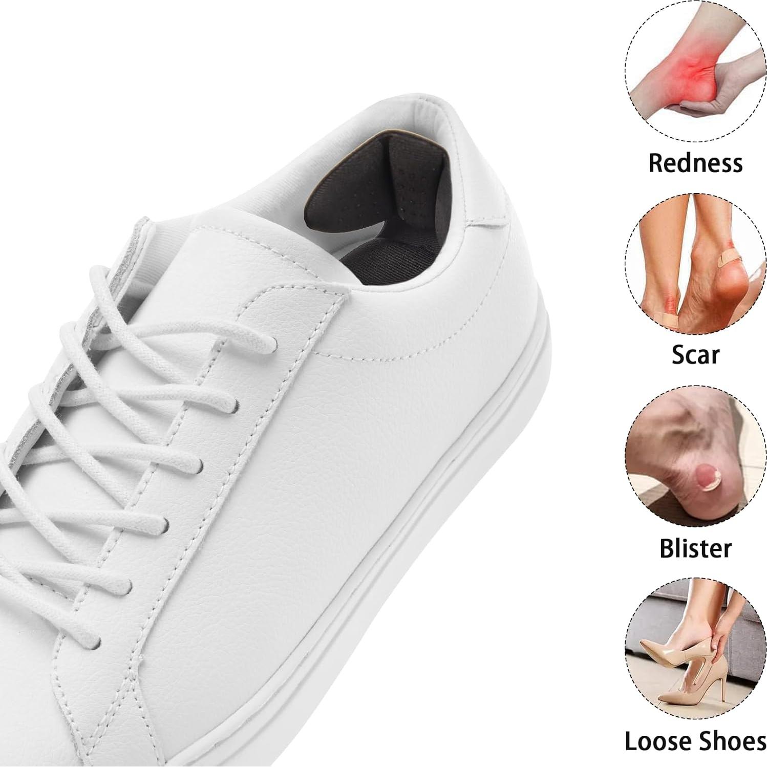 Almohadillas de Talón KoMvzyl - 4 Piezas Adhesivas Antampollas