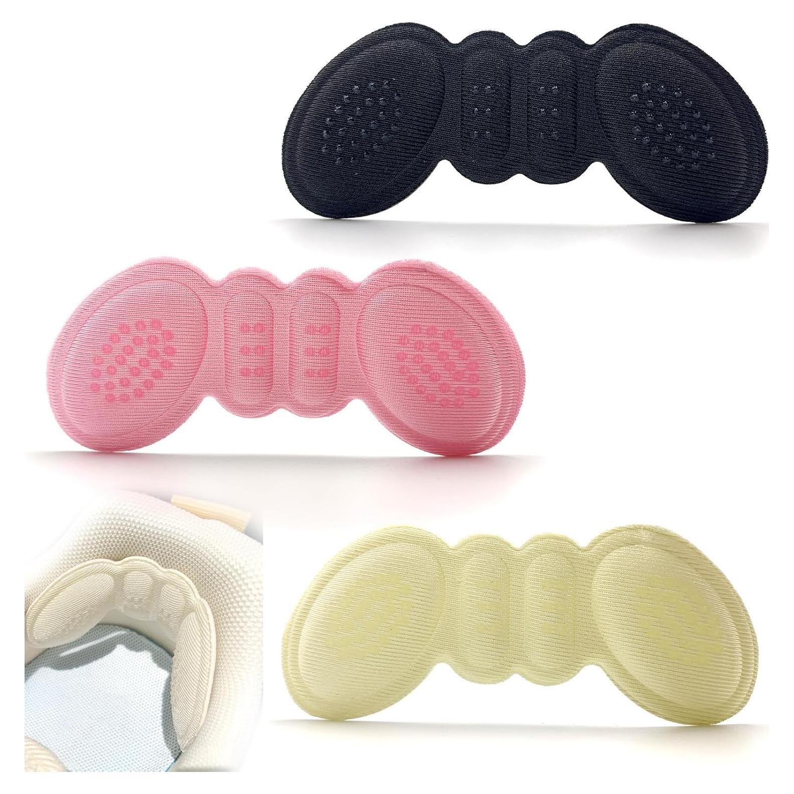 6 Pares Almohadillas para Talones Qgond - Alivio Dolor y Ampollas