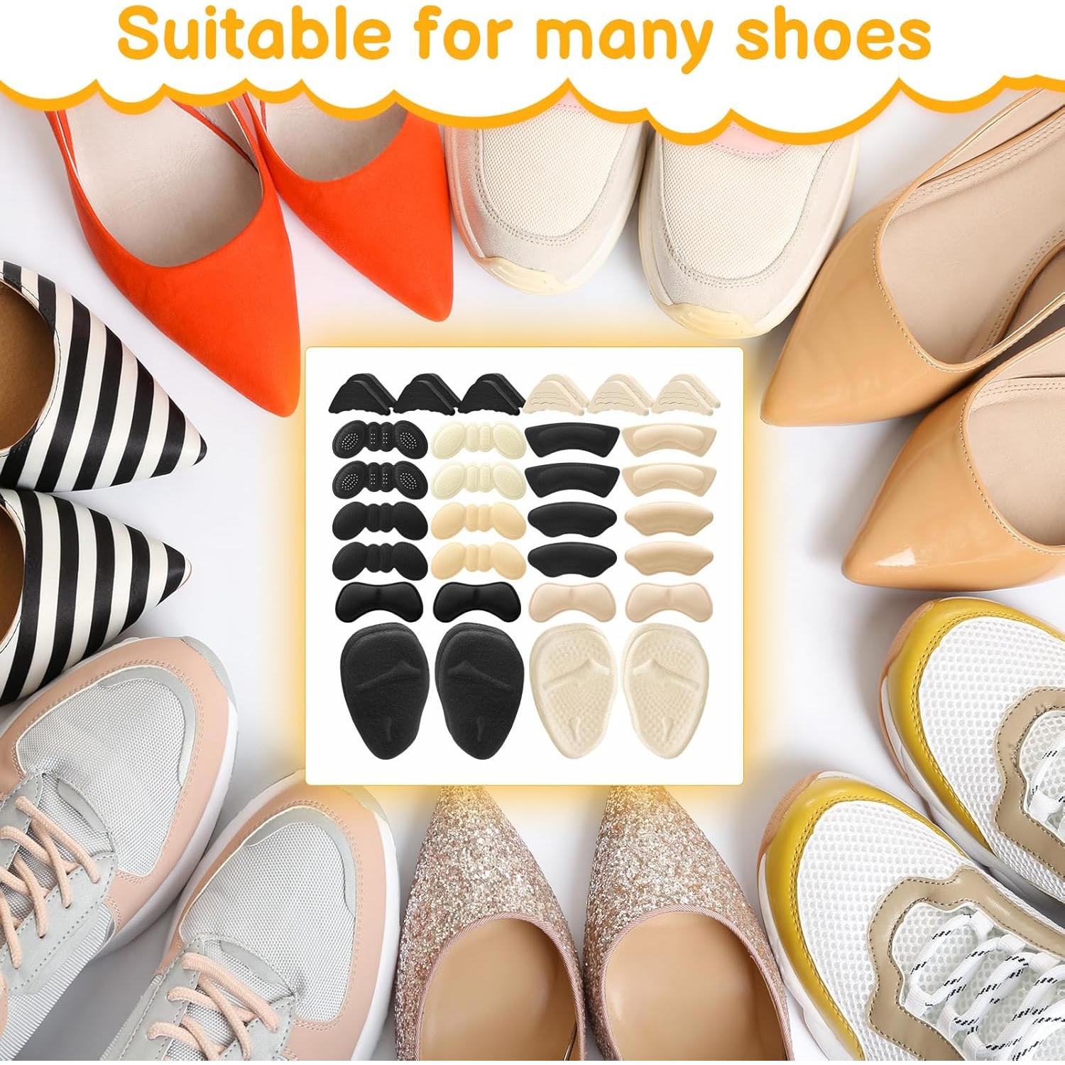 20 Pares Almohadillas para Talón y Dedos THE KING HIS QUEEN