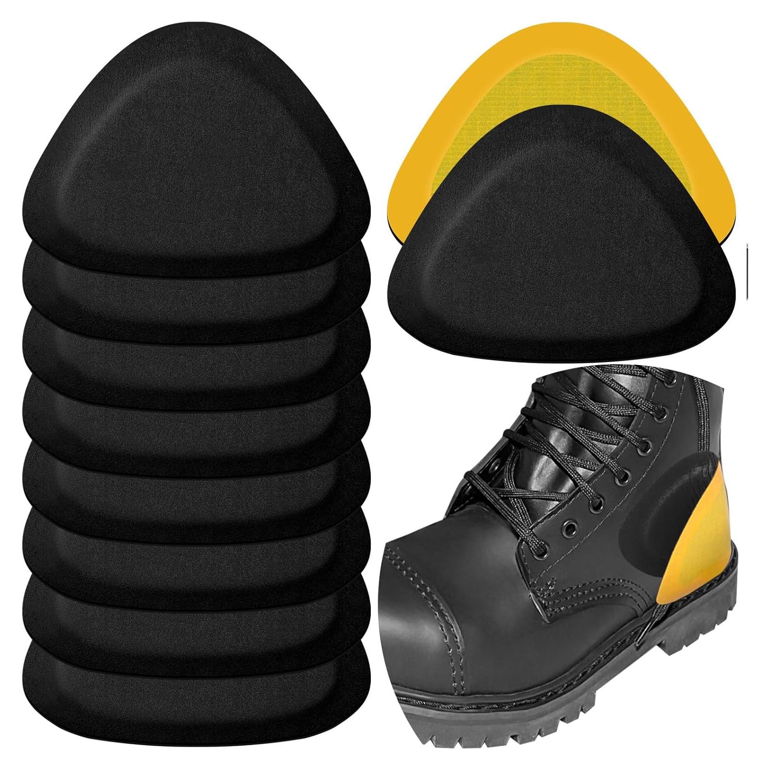 4 Pares Almohadillas de Cuero para Talón HTZNHXT - Alivio Dolor