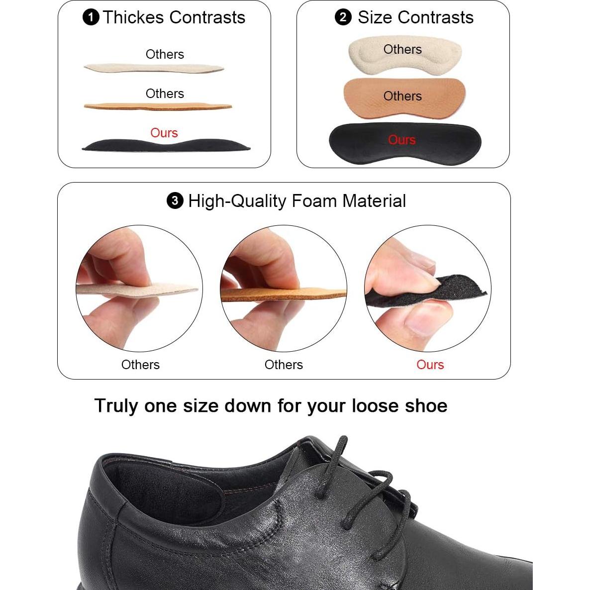 Insertos para Talón Dr. Foot Antideslizantes Beige y Negro