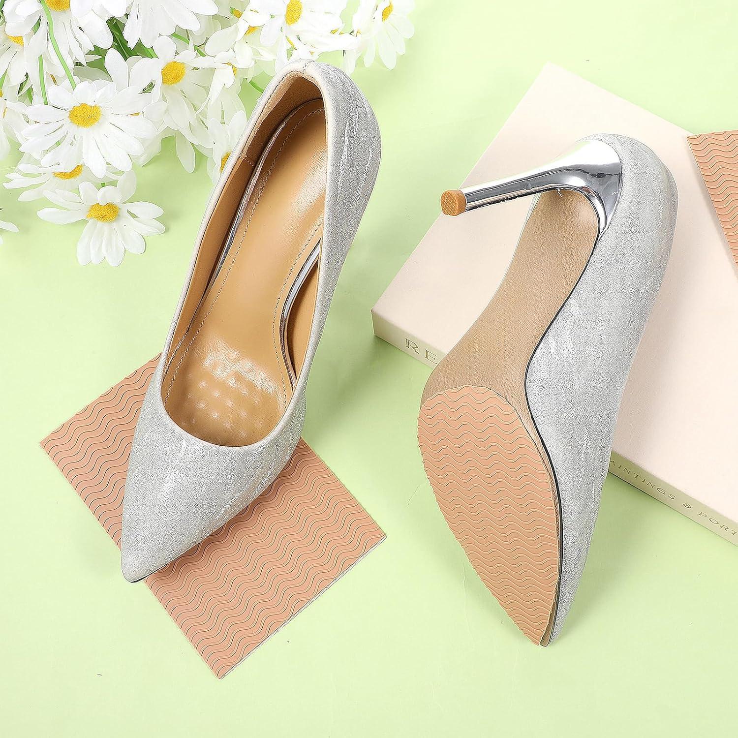 4 Almohadillas Antideslizantes Silicona Marrón ElevateTech