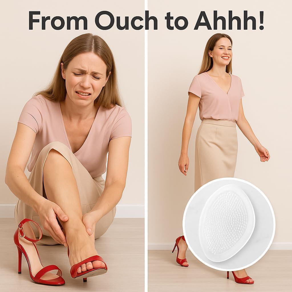 Almohadillas Metatarsales Acolchadas Benoo para Tacones Altos