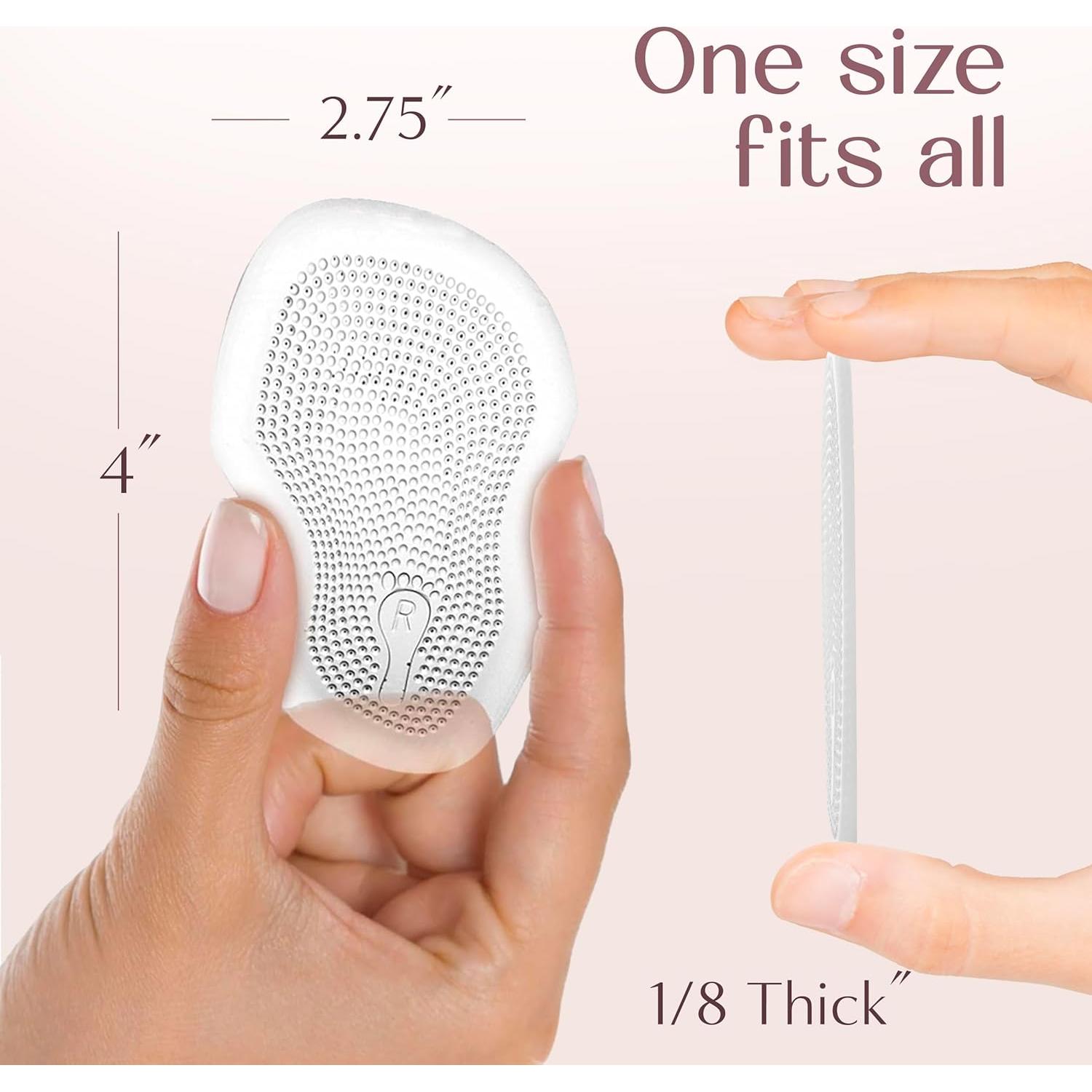 Almohadillas Metatarsales Acolchadas Benoo para Tacones Altos