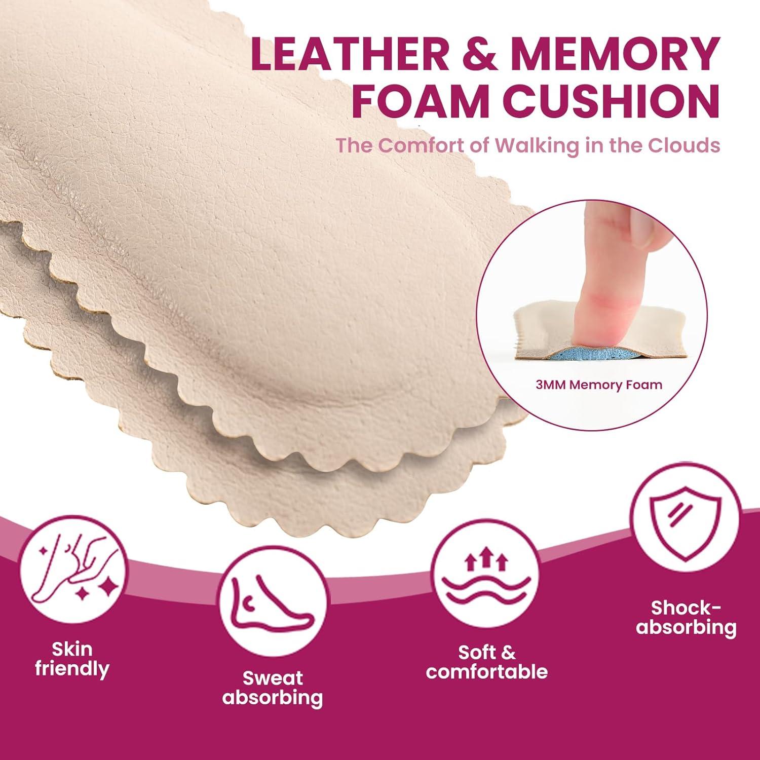 Inserciones para Tacones Altos Bukihome - Plantillas 3/4 Beige