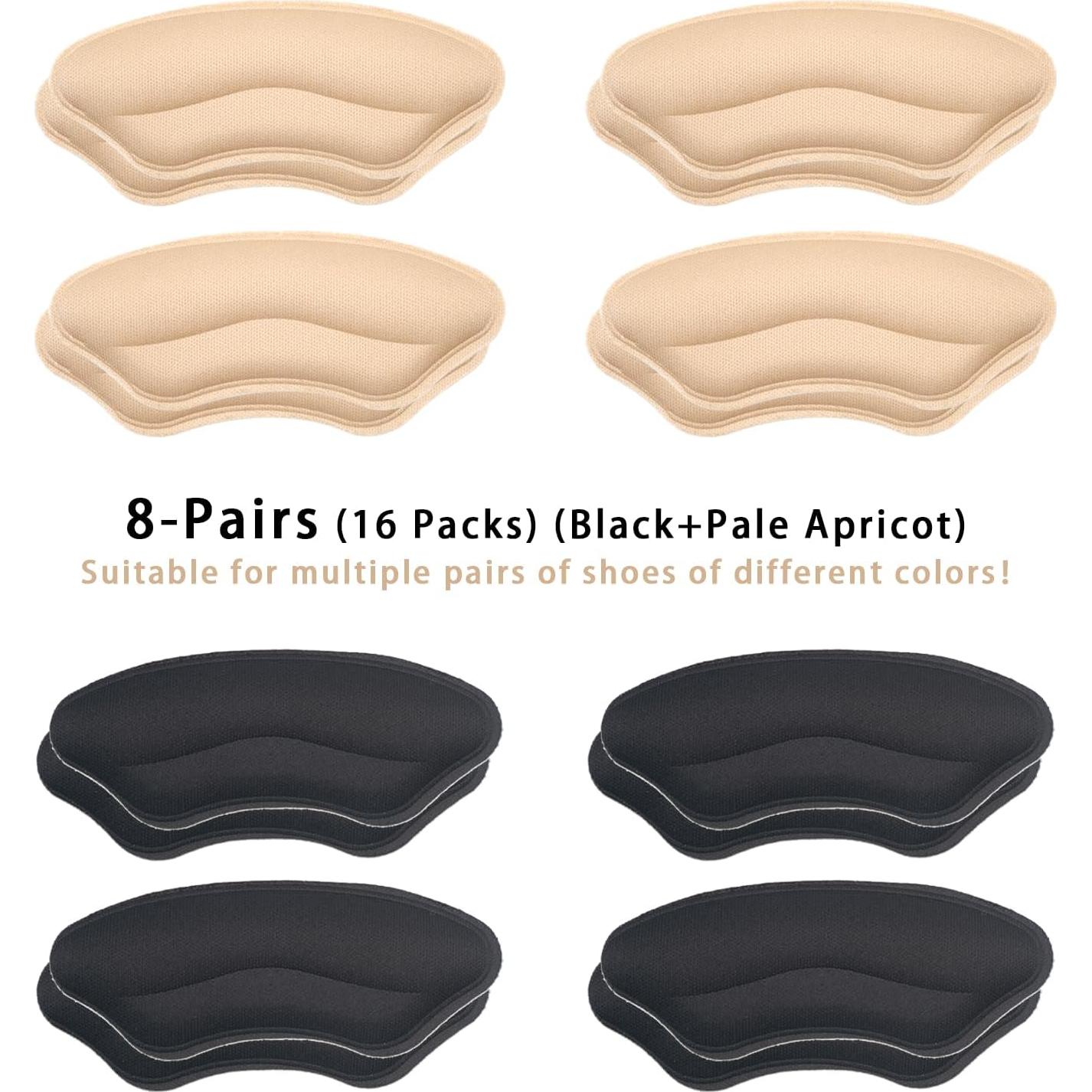 8 Pares Almohadillas para Talones Yssmjd - Ajuste y Comodidad