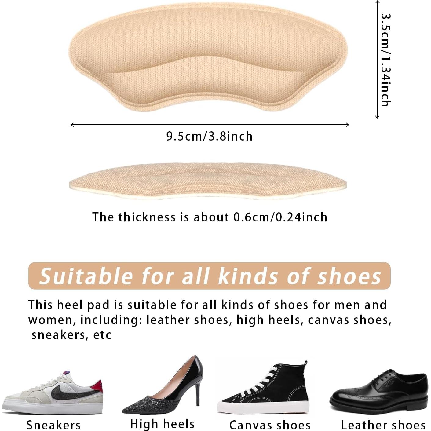 8 Pares Almohadillas para Talones Yssmjd - Ajuste y Comodidad