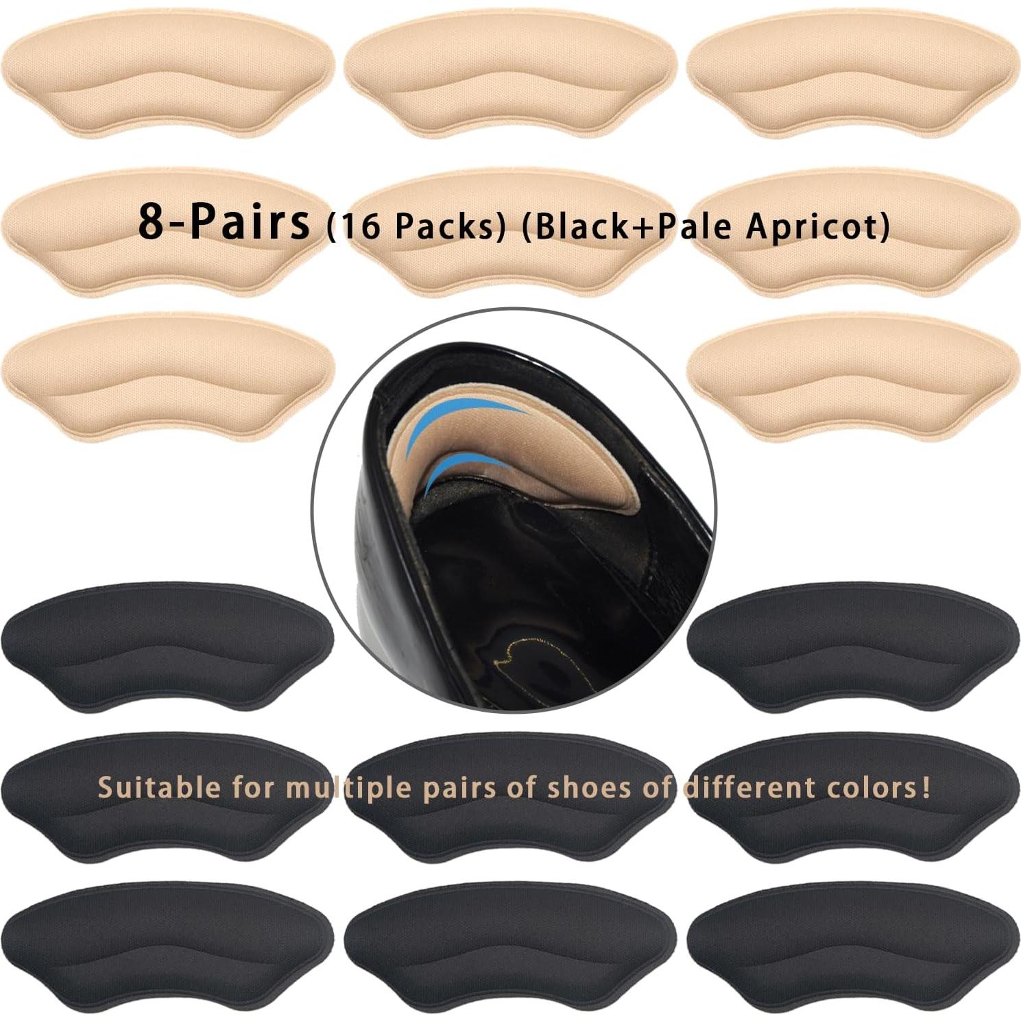 8 Pares Almohadillas para Talones Yssmjd - Ajuste y Comodidad