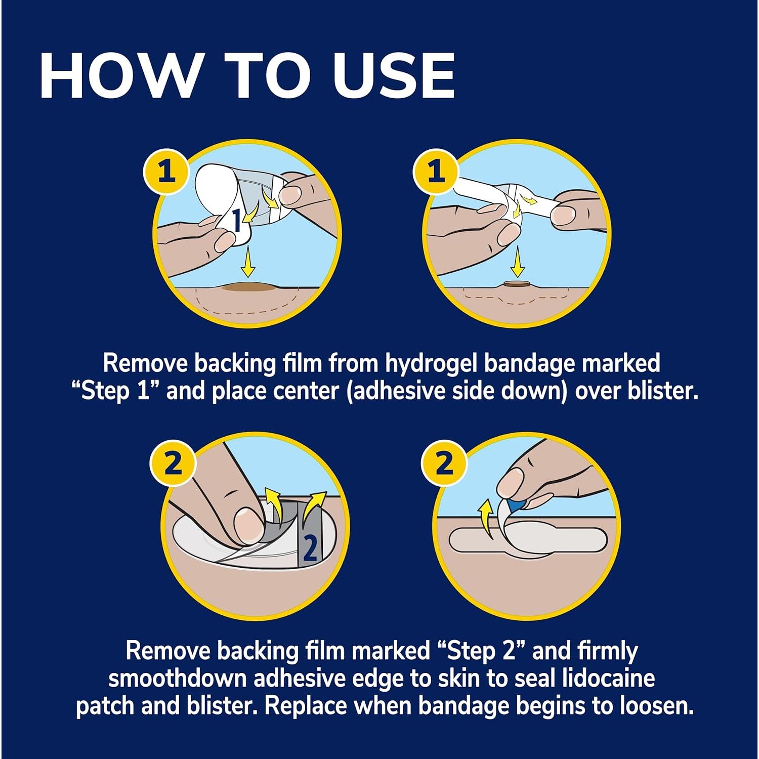 Almohadillas para Ampollas Dr. Scholl's 12 Unidades Hidrogel