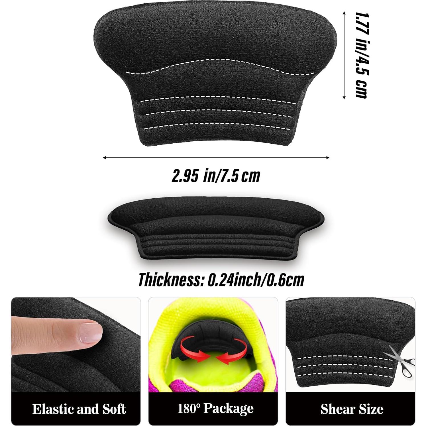 Insertos para Zapatos de Niños WY LIGHTING, 2 Pares Antideslizantes