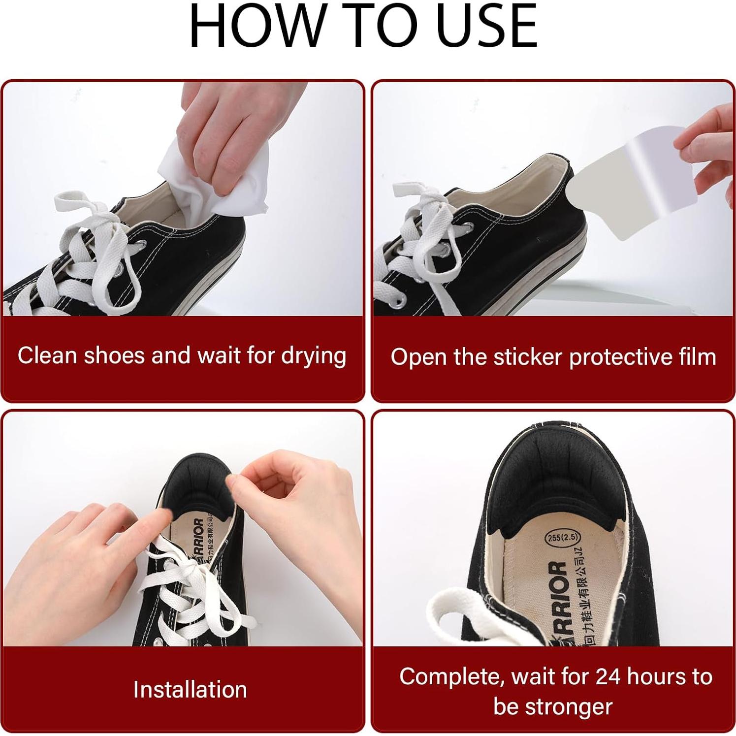 Insertos para Zapatos de Niños WY LIGHTING, 2 Pares Antideslizantes