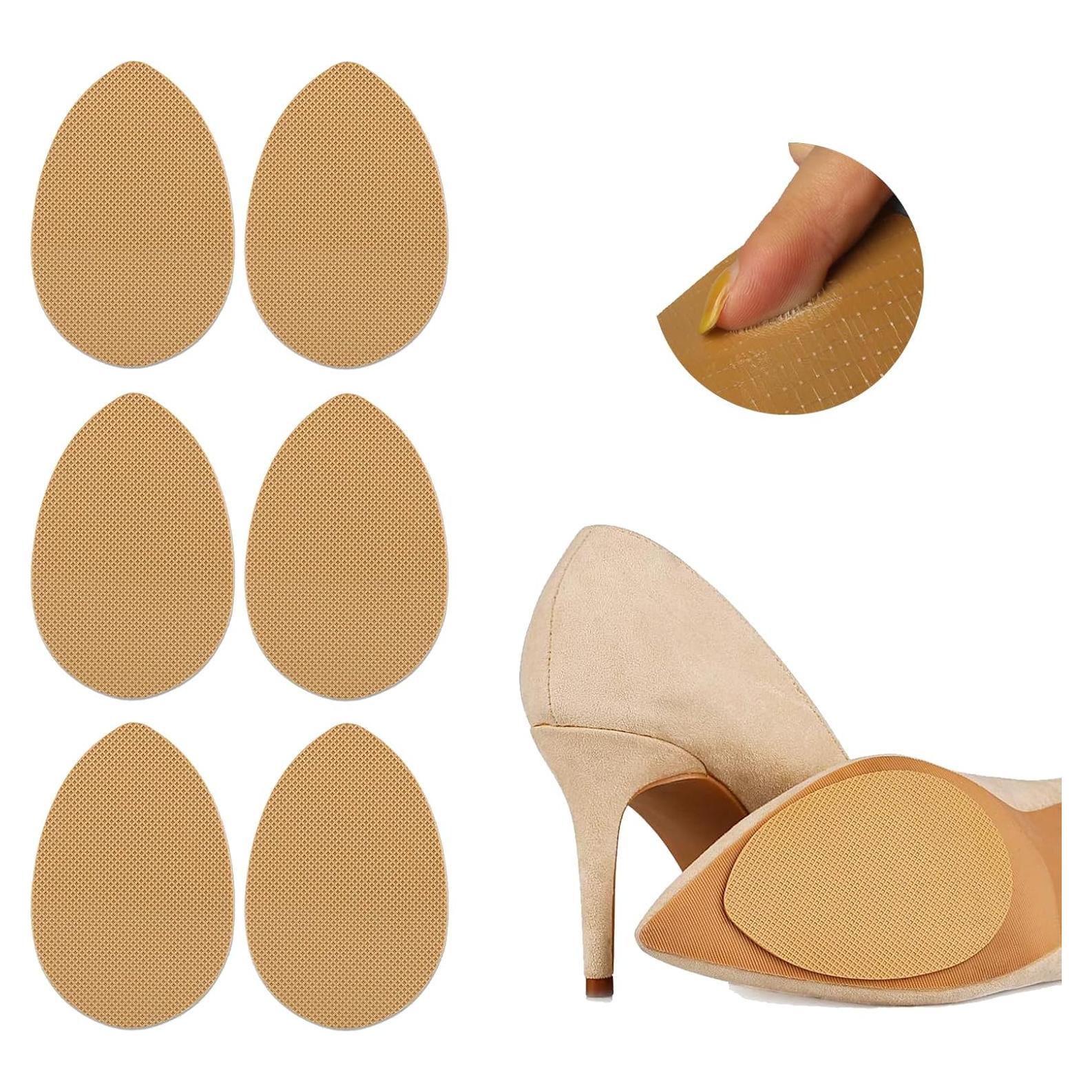 Agarradores Antideslizantes Riootlnm para Zapatos - Gel Silicona Amarillo