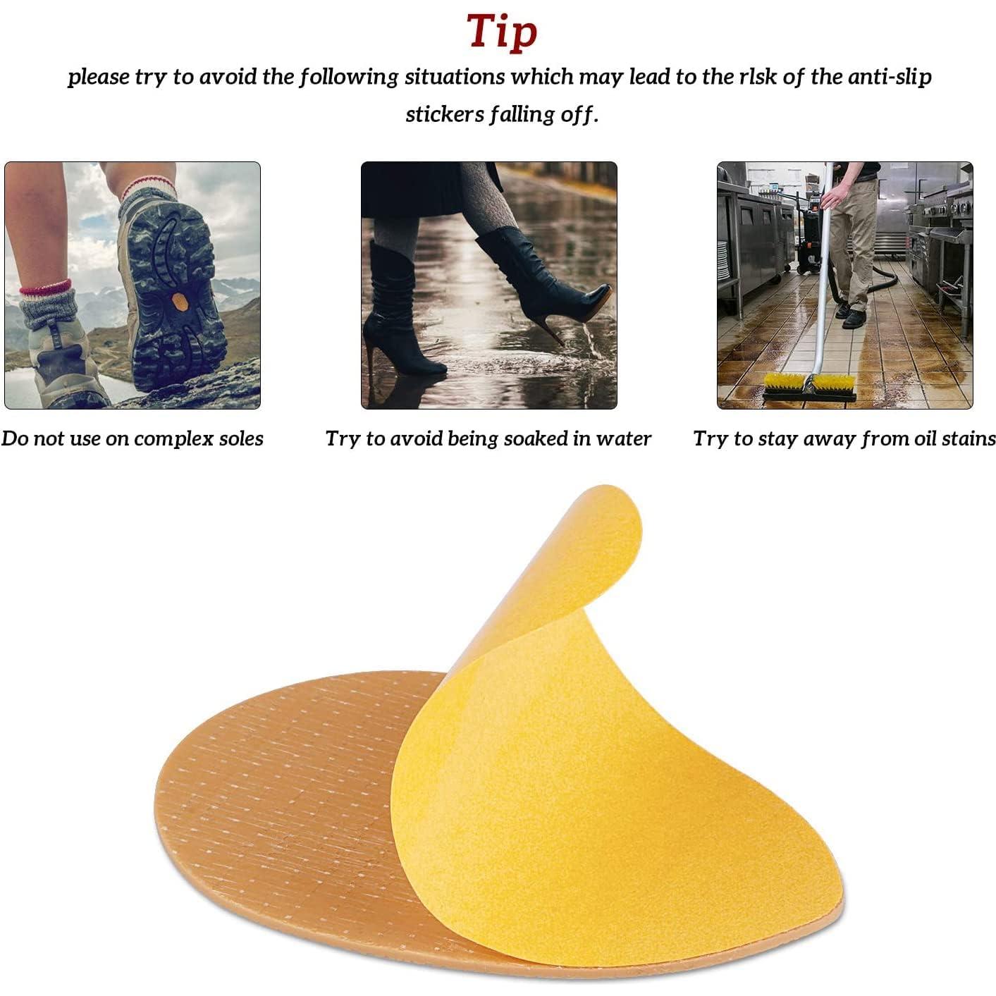 Agarradores Antideslizantes Riootlnm para Zapatos - Gel Silicona Amarillo