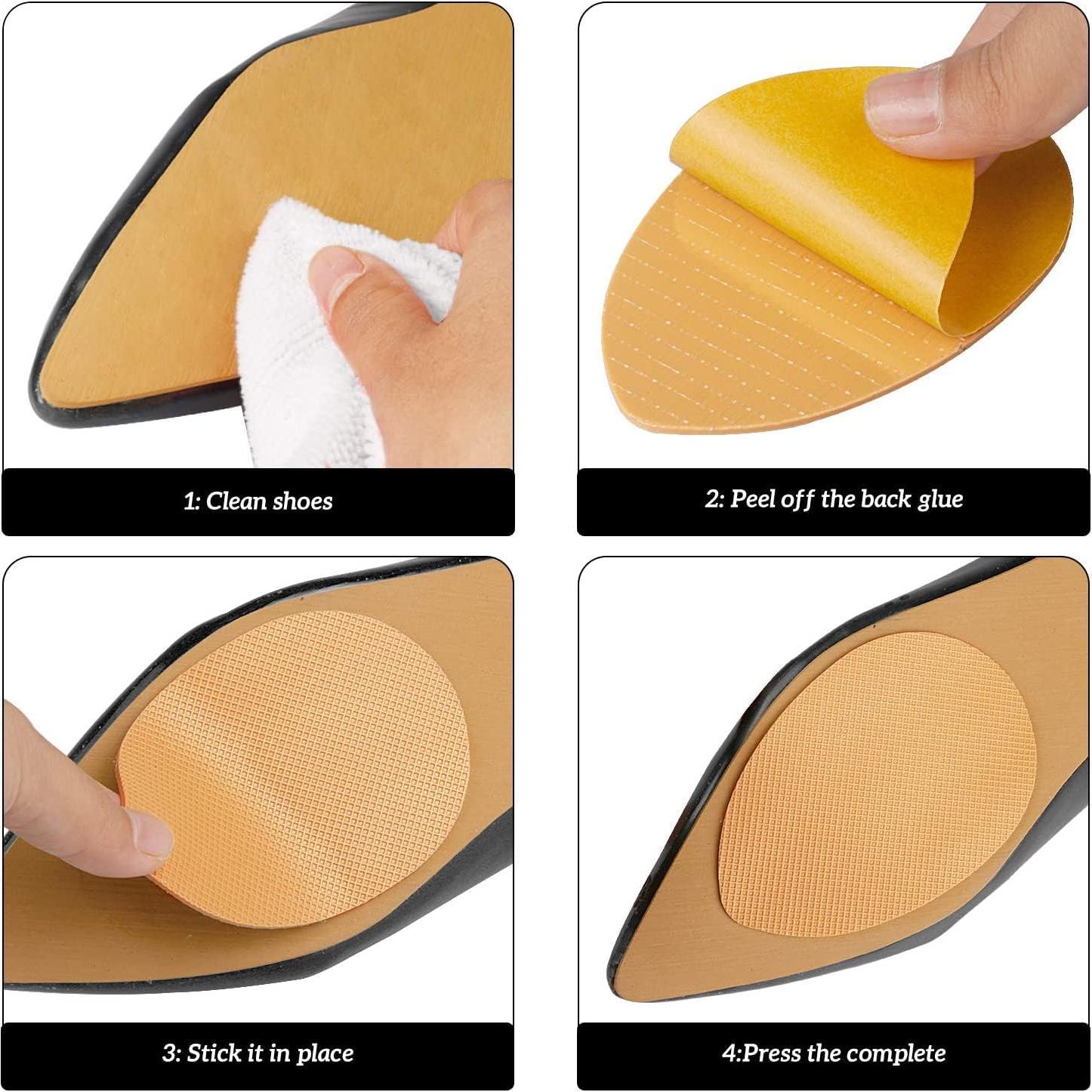 Agarradores Antideslizantes Riootlnm para Zapatos - Gel Silicona Amarillo