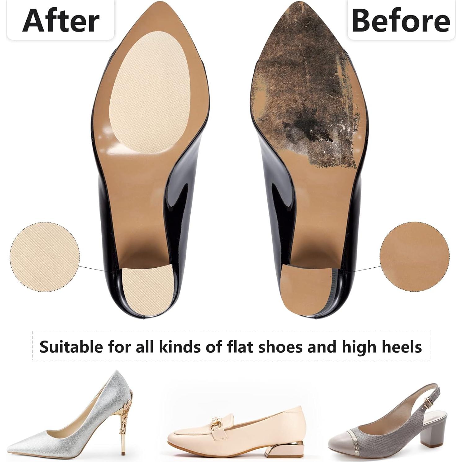 24 Almohadillas Antideslizantes para Zapatos Beige - Hongchuanglai