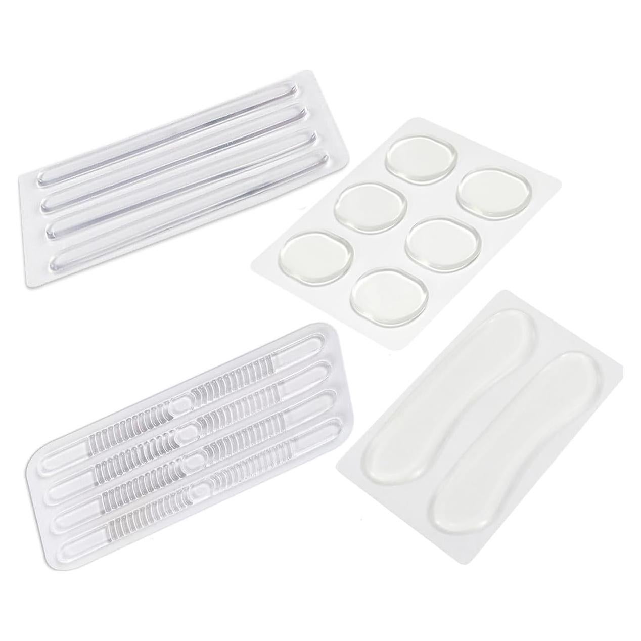 Insertos de Silicona Clara Mollensiuer para Tacones Altos - 16 Piezas