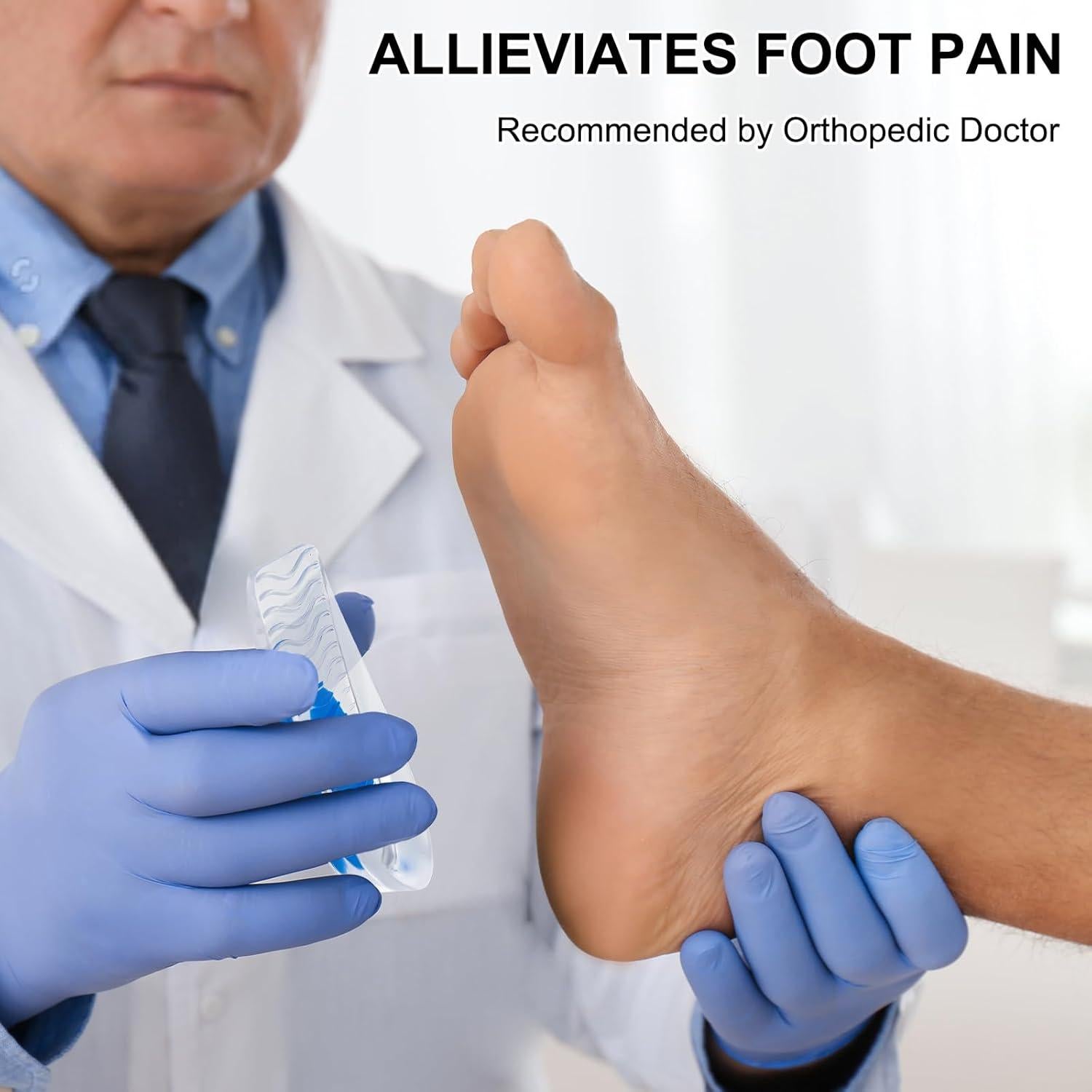 Almohadillas de Gel Silicona Wonderwin para Talón Mediano