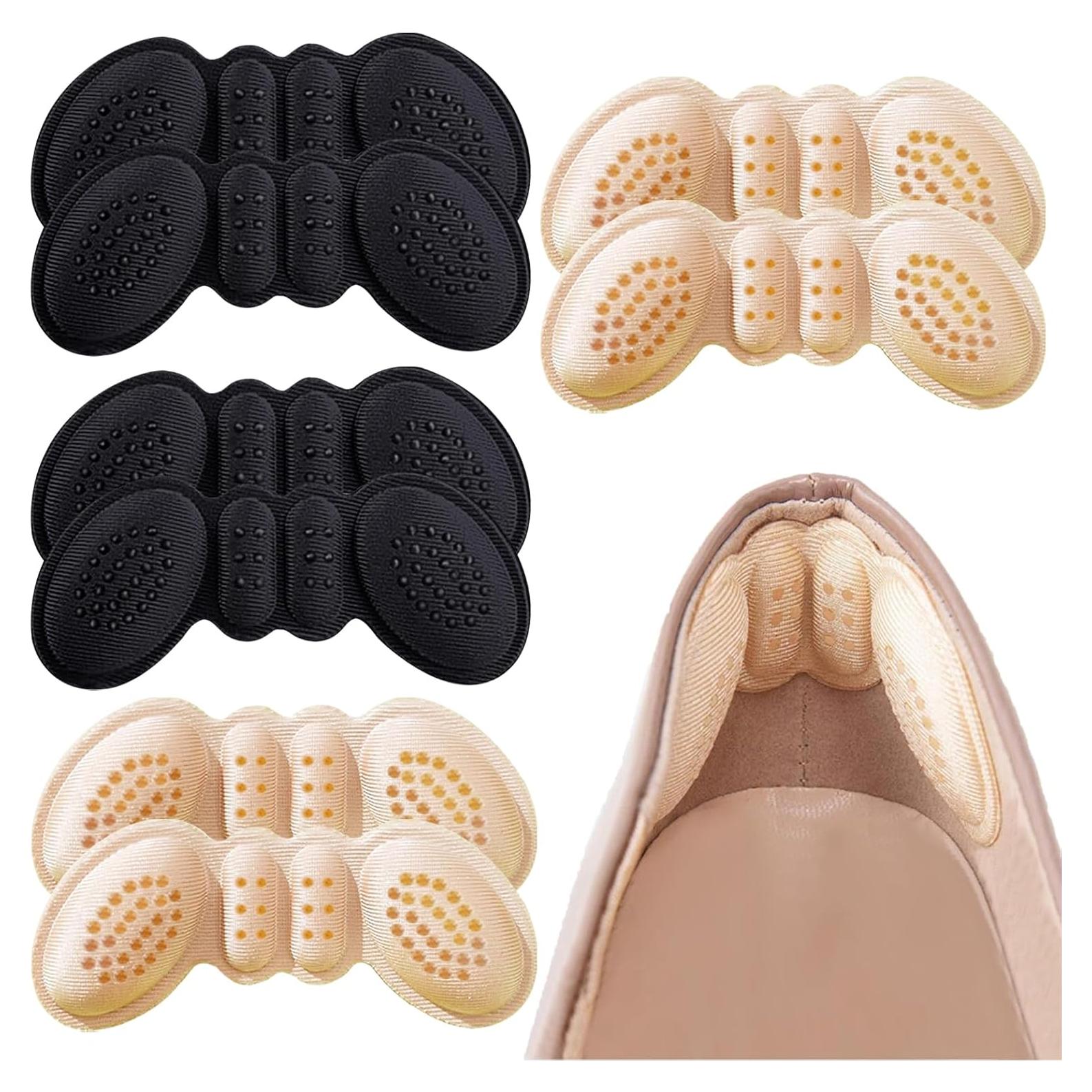 Almohadillas para Talones IOFLIGGA - 4 Pares Antideslizantes