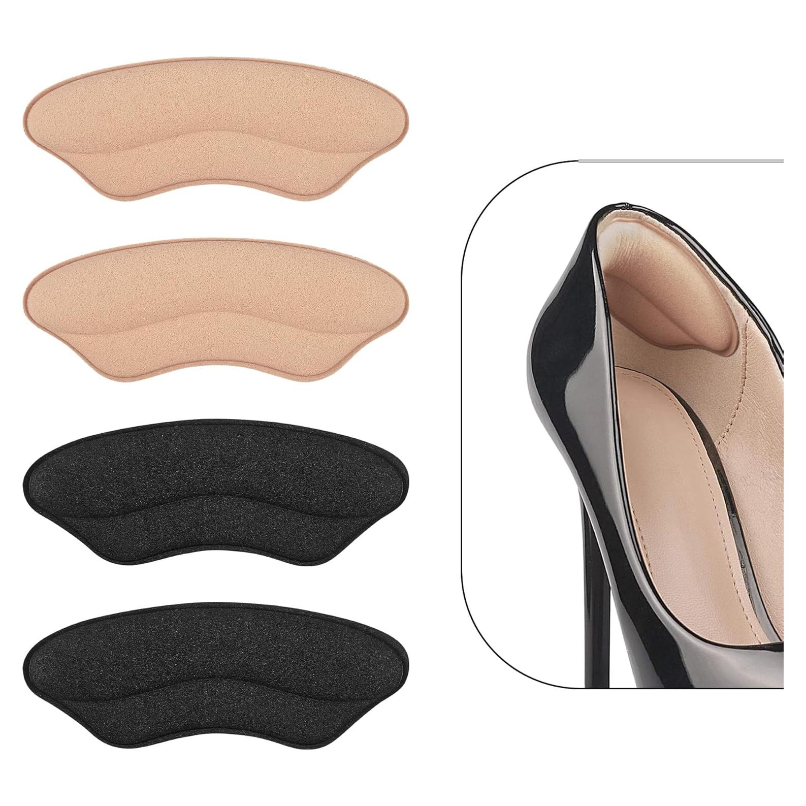 Almohadillas para Talones BIGIICO - 4 Pares Alivio Dolor