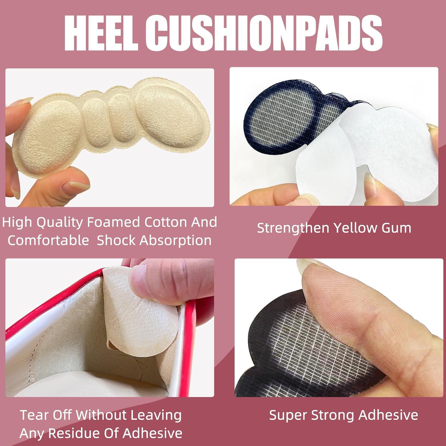 Almohadillas para Talones Mickee - 4 Pares Antideslizantes