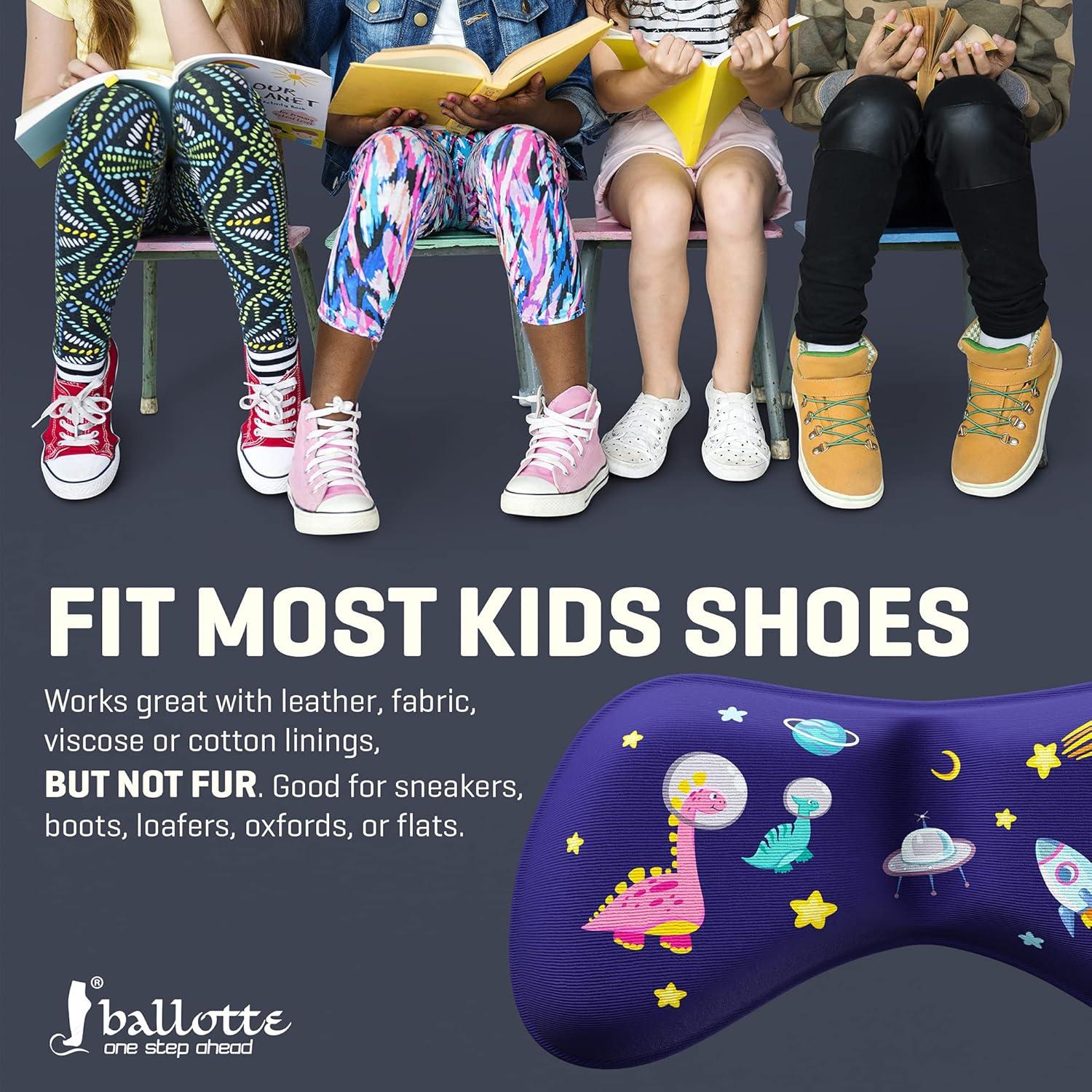 Almohadillas de Talón Ballotte para Niños - 4 Piezas, Antideslizantes