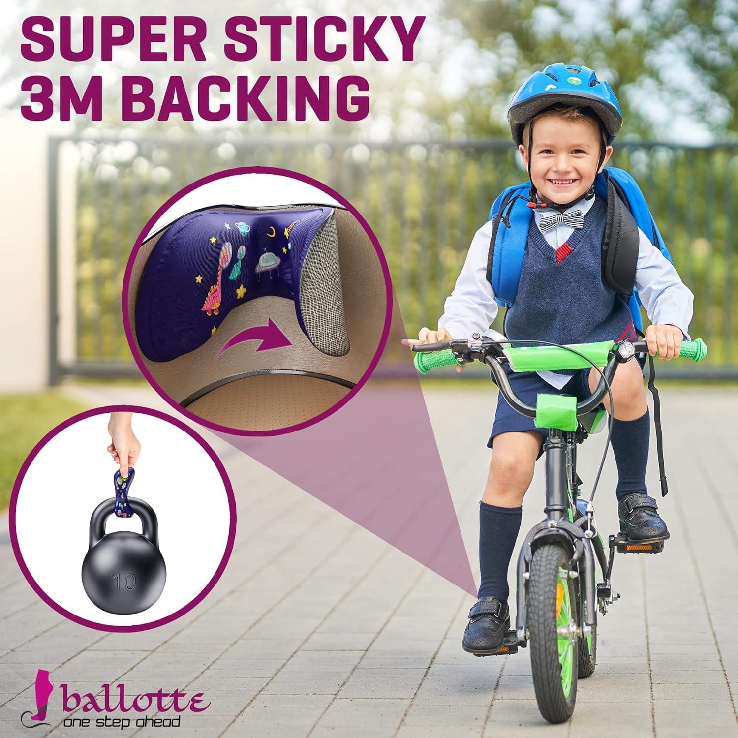 Almohadillas de Talón Ballotte para Niños - 4 Piezas, Antideslizantes