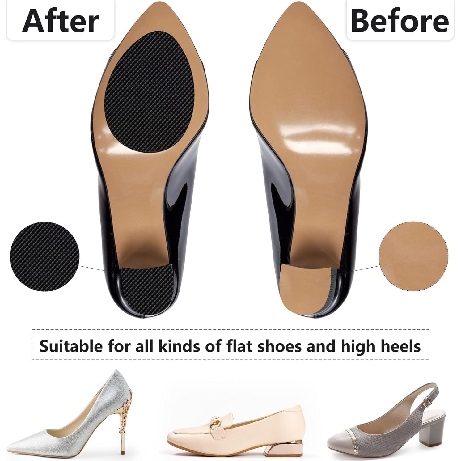 24 Piezas Almohadillas Antideslizantes para Zapatos Hongchuanglai