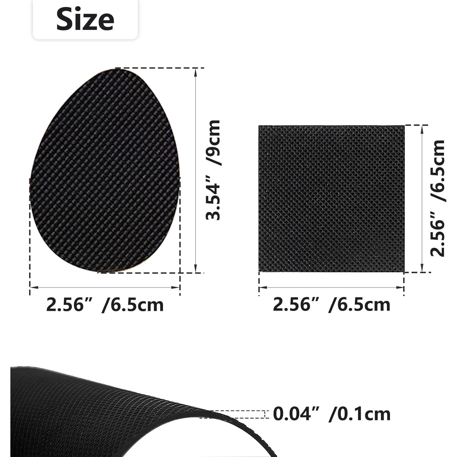 24 Piezas Almohadillas Antideslizantes para Zapatos Hongchuanglai