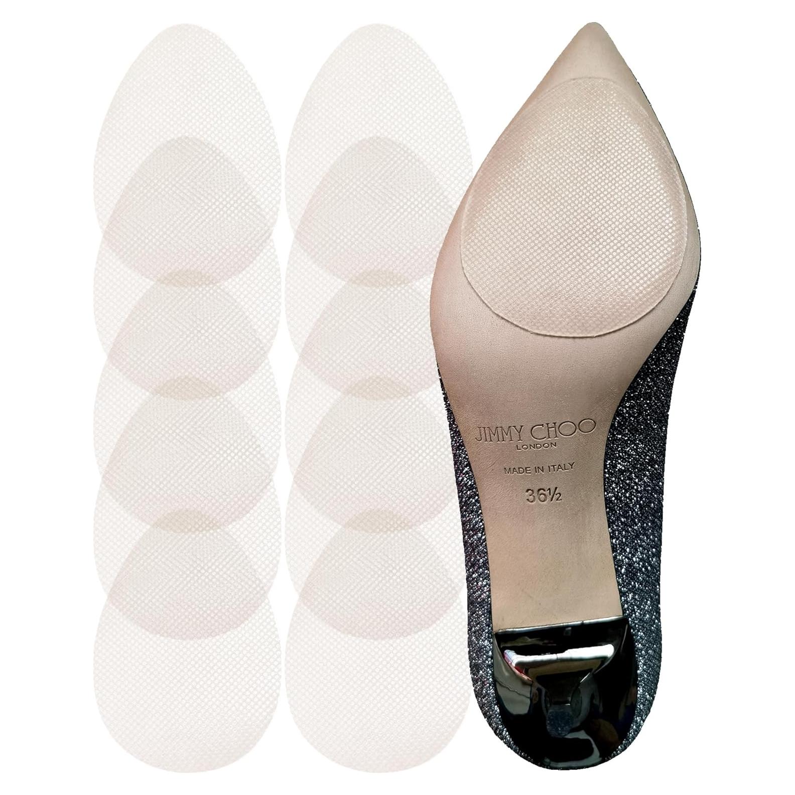 Grips Antideslizantes BHXANZOU 8.9x6.4cm 10 Piezas Transparentes