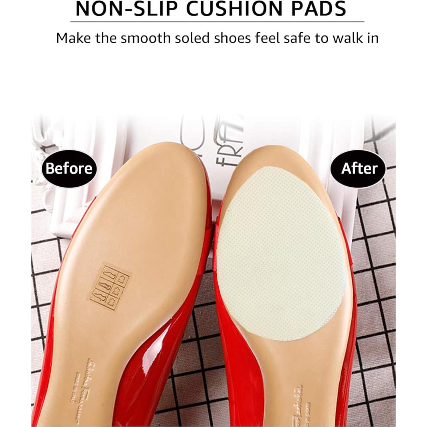 Grips Antideslizantes BHXANZOU 8.9x6.4cm 10 Piezas Transparentes