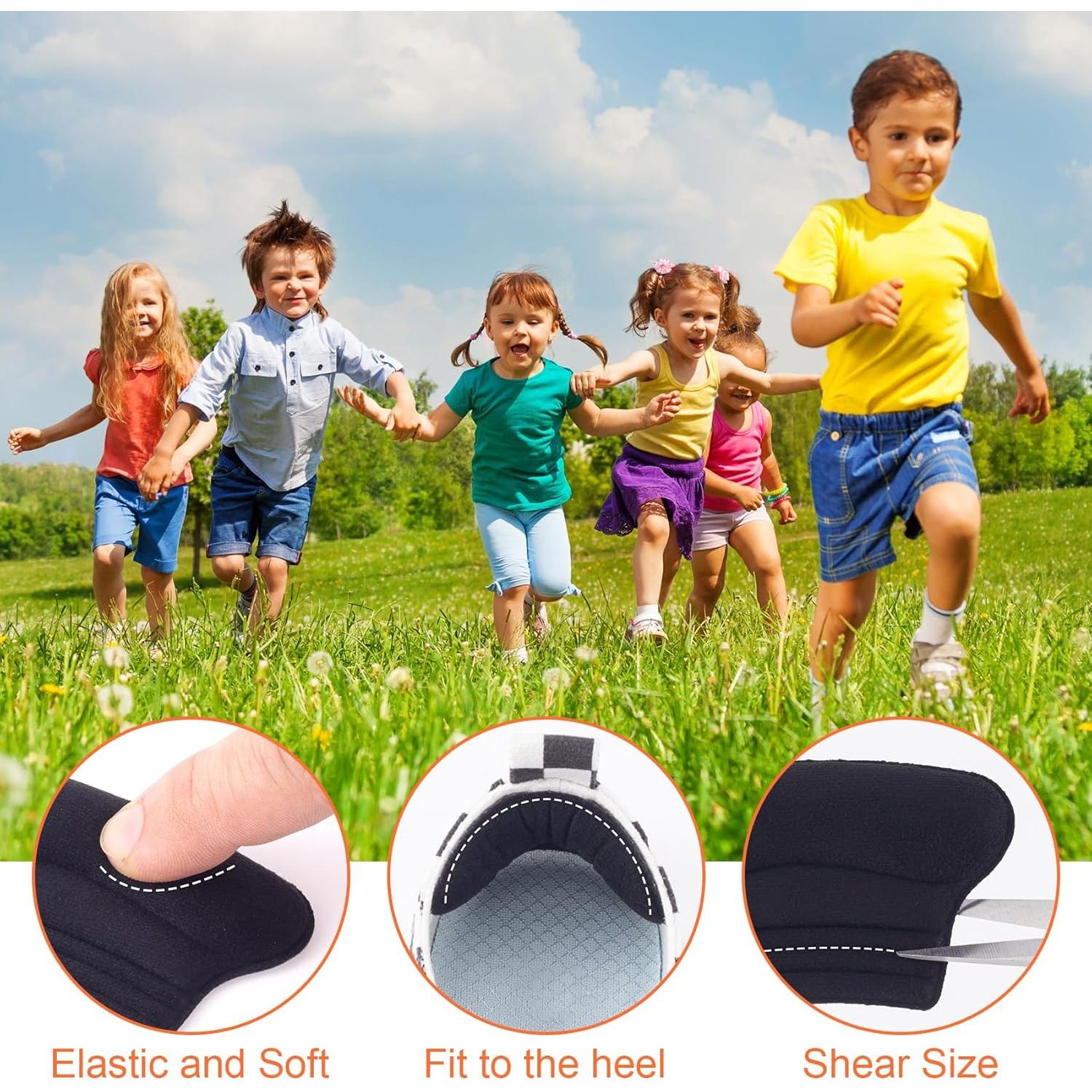 Almohadillas para Talones Niños Joez 3 Pares Negro 7.5x4.5cm