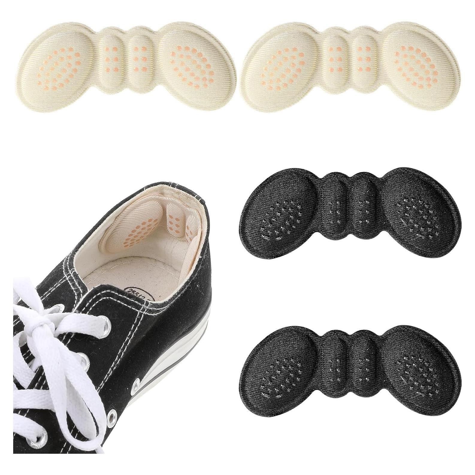 Protectores de Talón Antideslizantes WY - 2 Pares Almohadillas