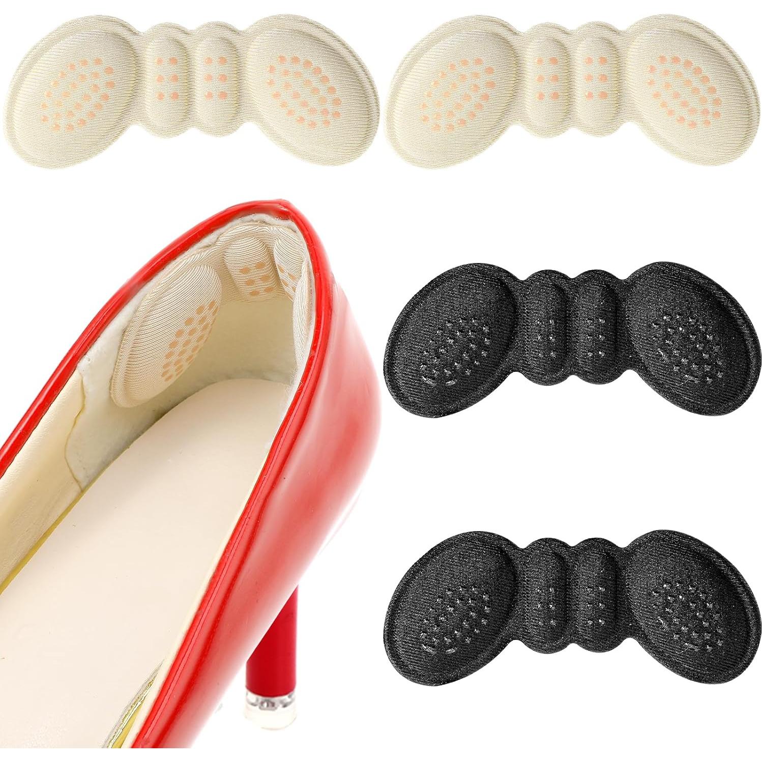 Protectores de Talón Antideslizantes WY - 2 Pares Almohadillas