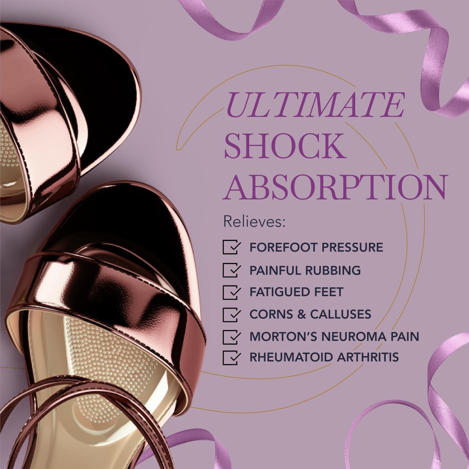 Almohadillas Metatarsales Ballotte para Mujeres - Gel Antideslizante