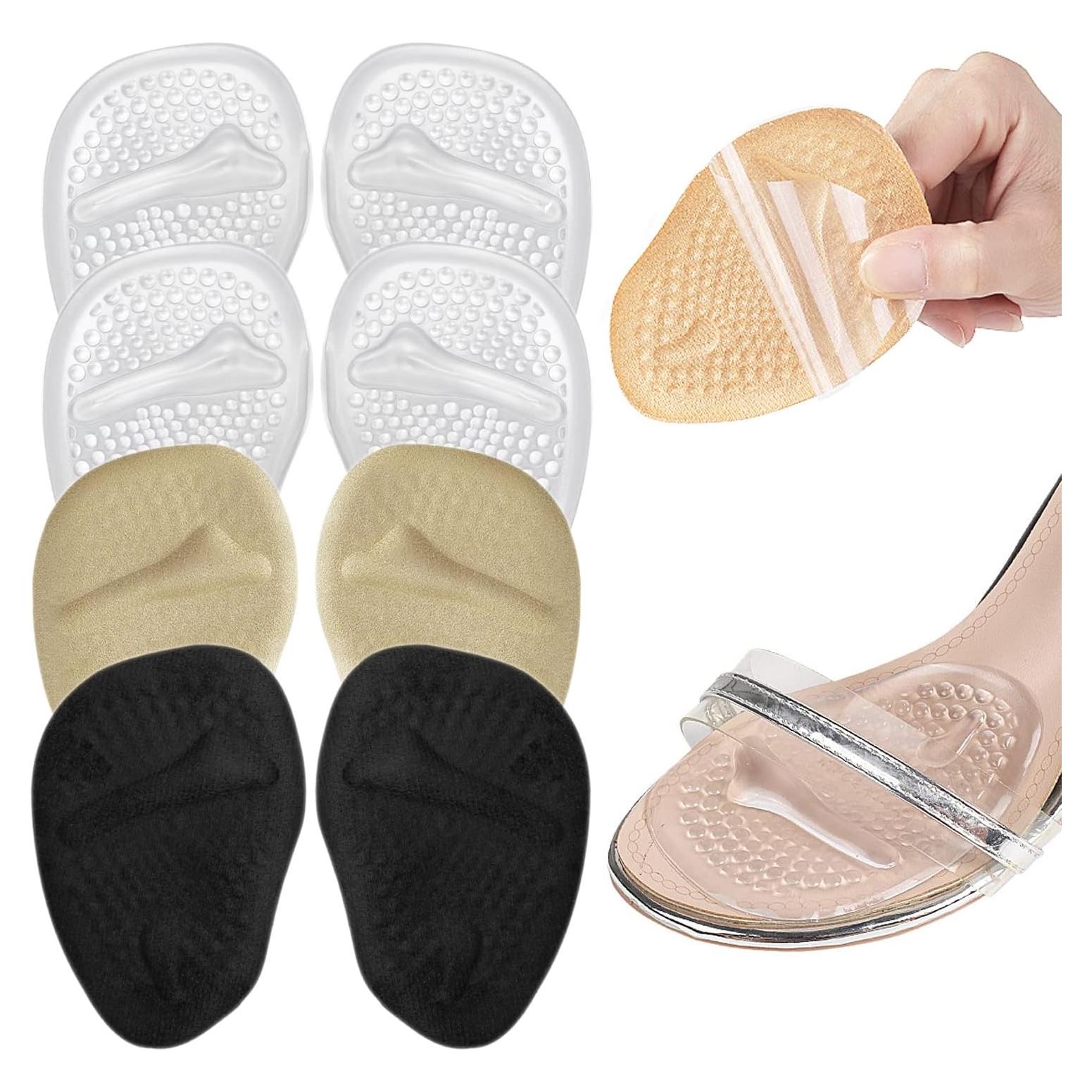 Cojines metatarsales YIVCKOM para tacones altos - 4 pares