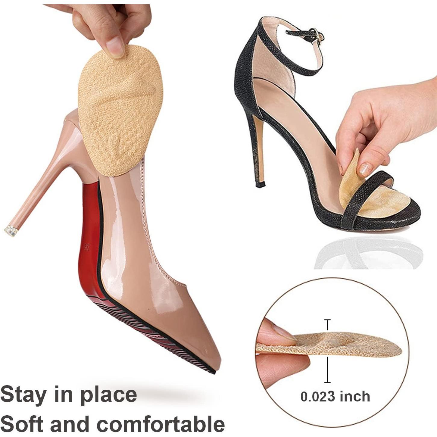 Cojines metatarsales YIVCKOM para tacones altos - 4 pares