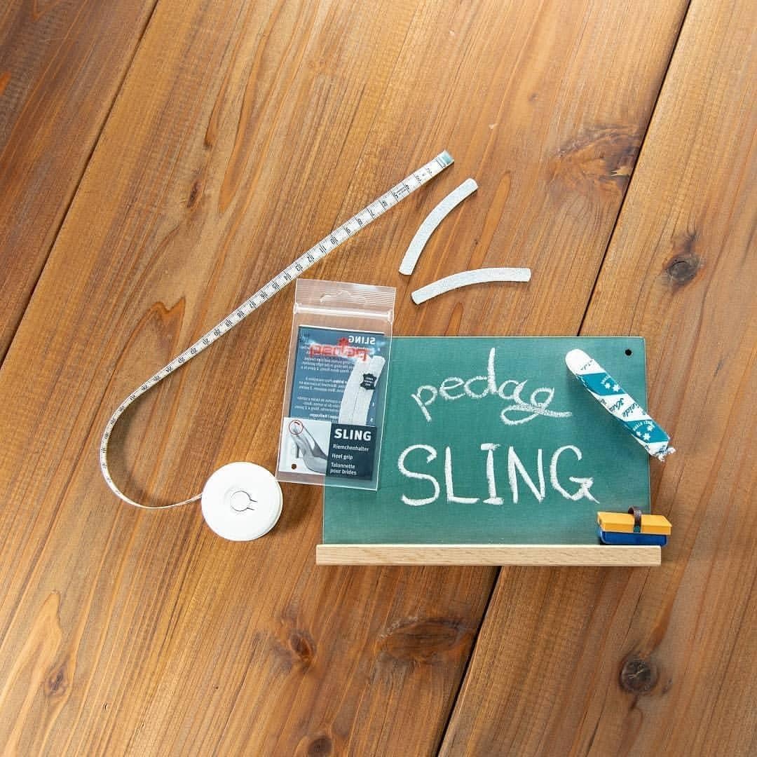 Correas de zapato Pedag Sling 2 pares autoadhesivas