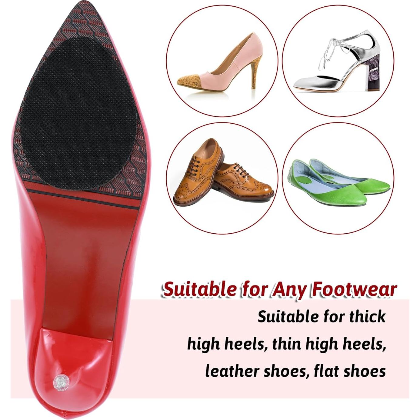 Almohadillas Antideslizantes para Zapatos Giantree - 8 Pcs