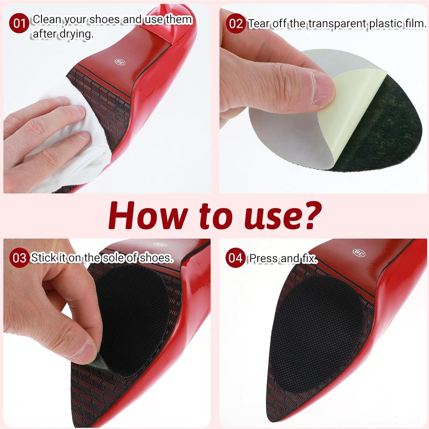 Almohadillas Antideslizantes para Zapatos Giantree - 8 Pcs