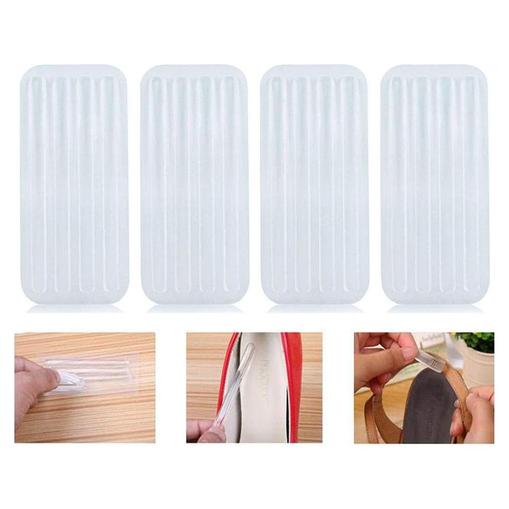 Almohadillas Antideslizantes de Silicona Transparentes Happyupcity - 24 Piezas