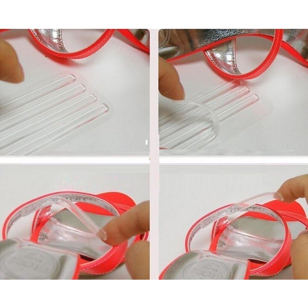 Almohadillas Antideslizantes de Silicona Transparentes Happyupcity - 24 Piezas