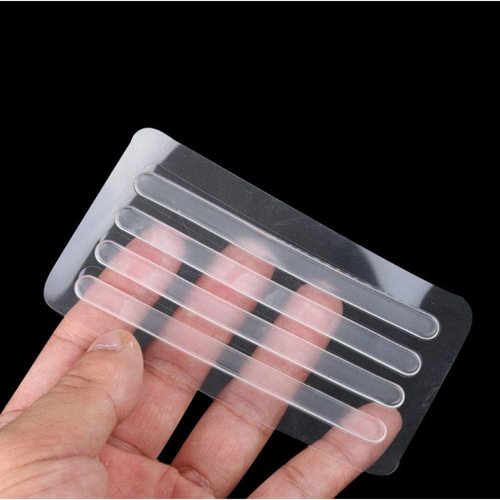 Almohadillas Antideslizantes de Silicona Transparentes Happyupcity - 24 Piezas