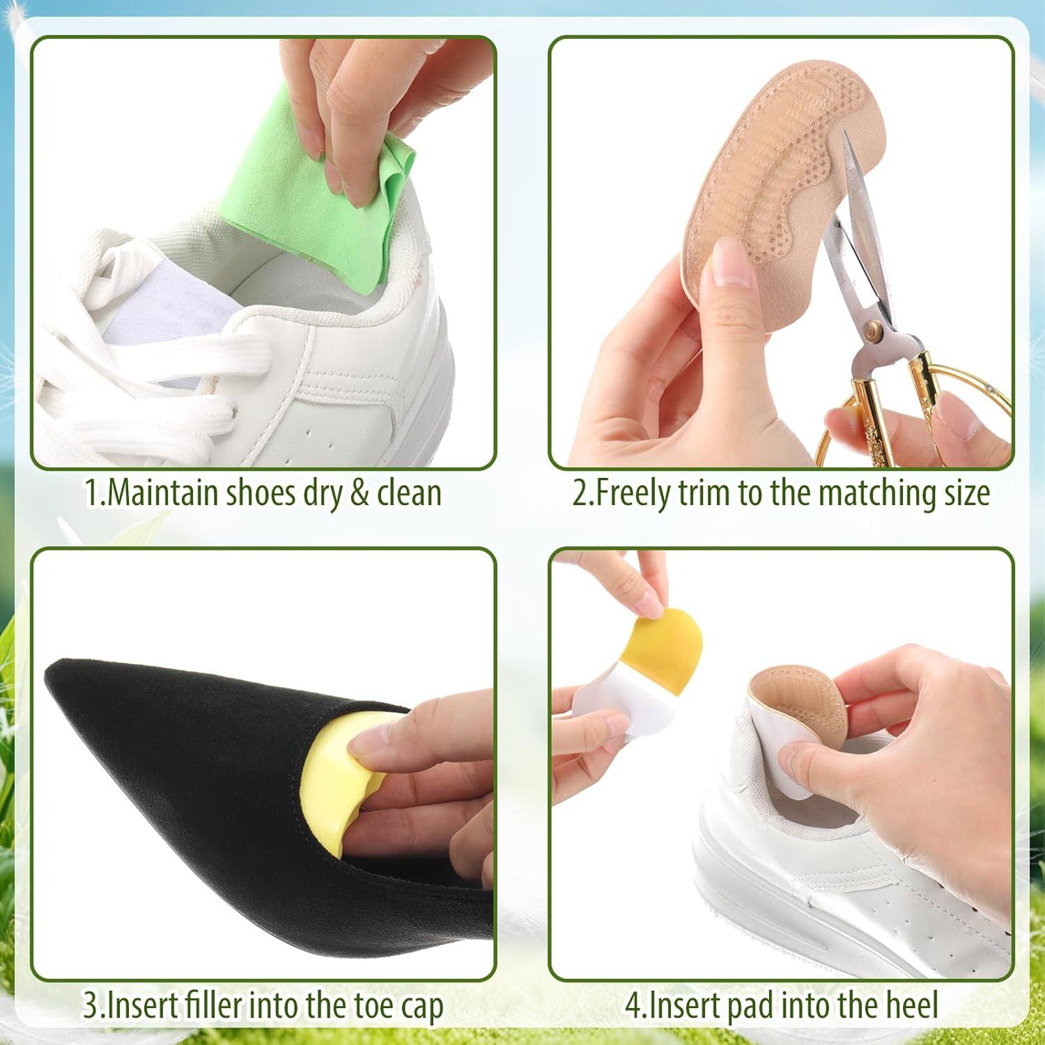 Juego de Almohadillas para Zapatos Velmitten - 8 Piezas