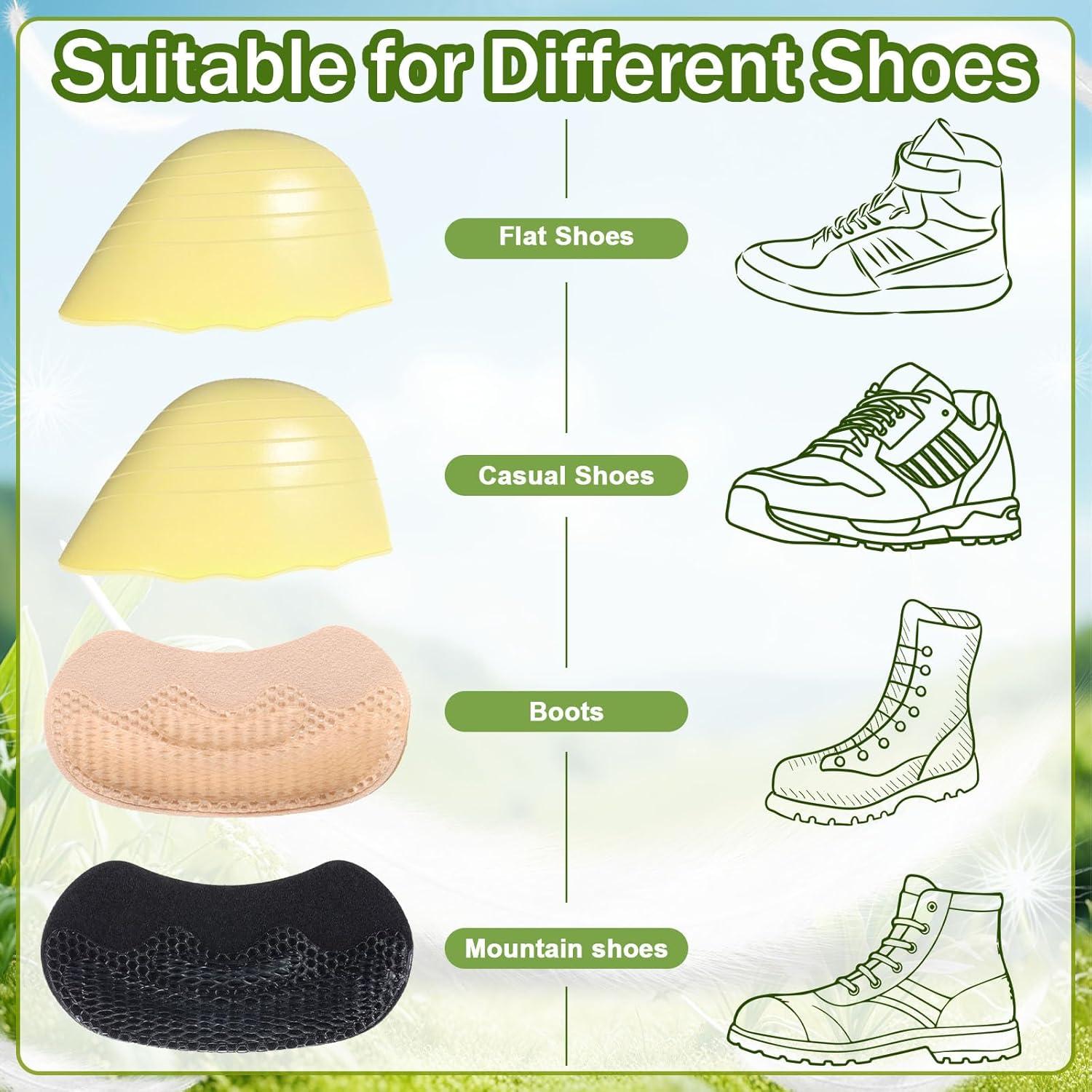 Juego de Almohadillas para Zapatos Velmitten - 8 Piezas