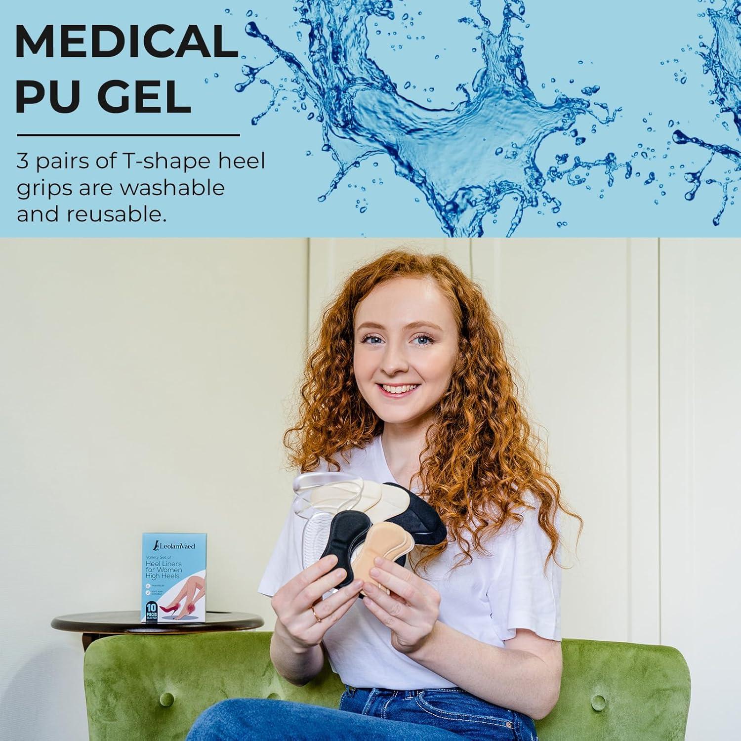 Empuñaduras de Talón Reutilizables LeolamVaed - 10 Piezas