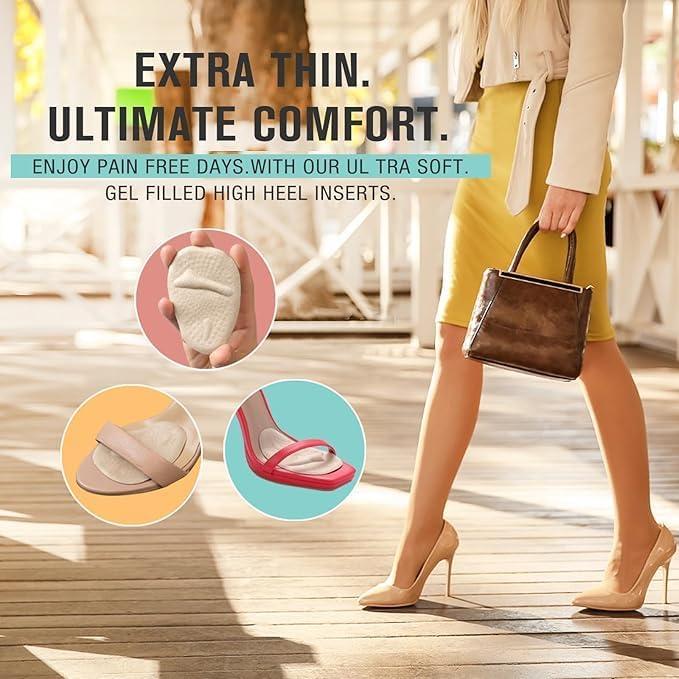 Almohadillas Metatarsales Ashoesert - 4 Pares Alivio Dolor Pie