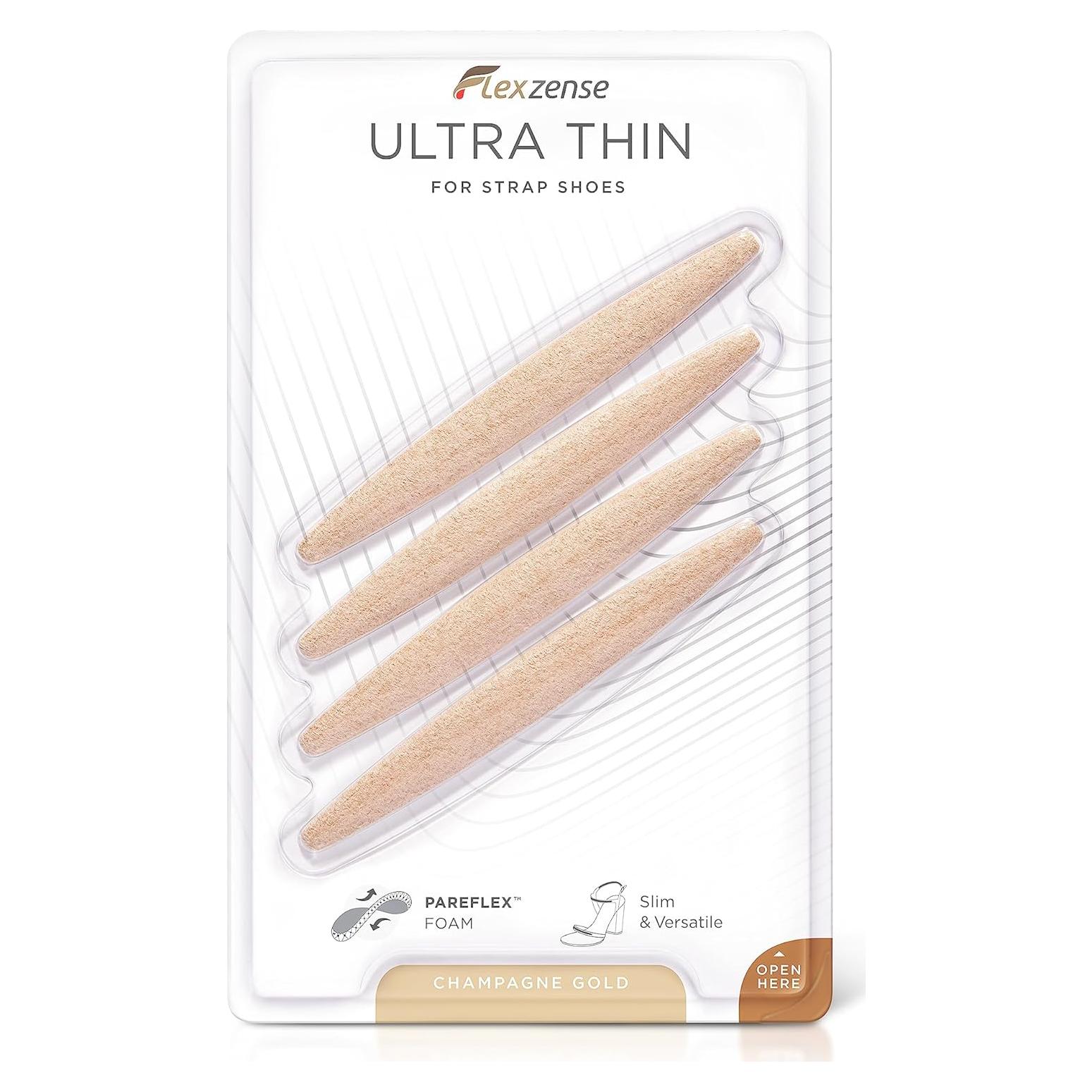 Forros Protectores Ultra Delgado Para Calzado - 4 Piezas Oro Champán