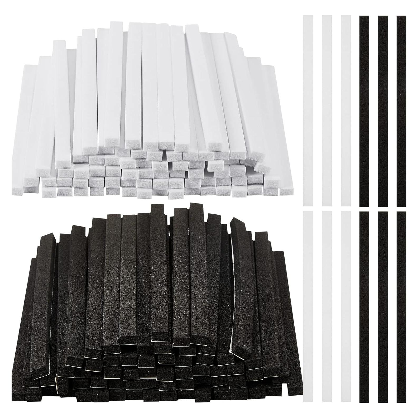 200 Almohadillas Antideslizantes para Tacones Hercicy - Negro y Blanco